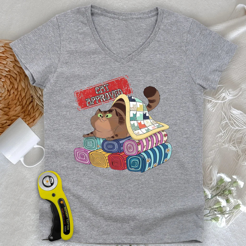 Cat Approved Lady V-neck