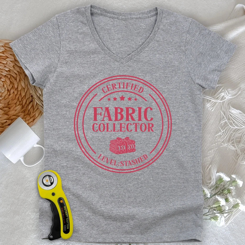 Certified Fabric Collector Lady V-neck