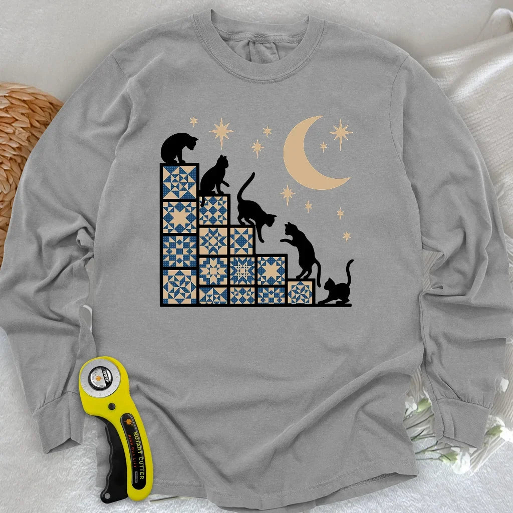 Climbing to the Moon Long Sleeve T-shirt
