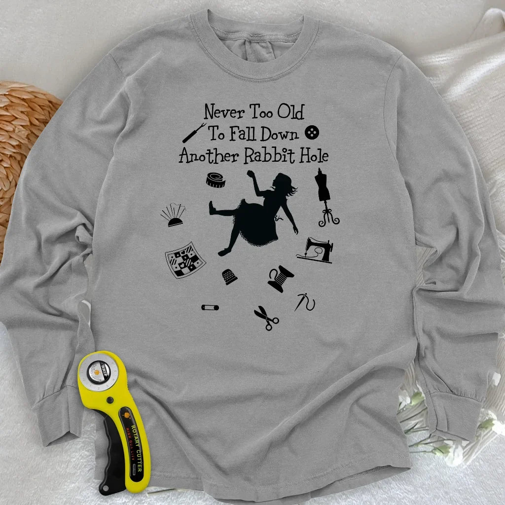 Down The Rabbit Hole Long Sleeve T-shirt