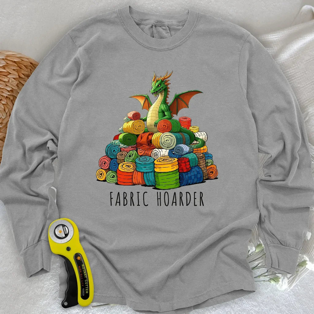 Dragon Fabric Hoarder Long Sleeve T-shirt