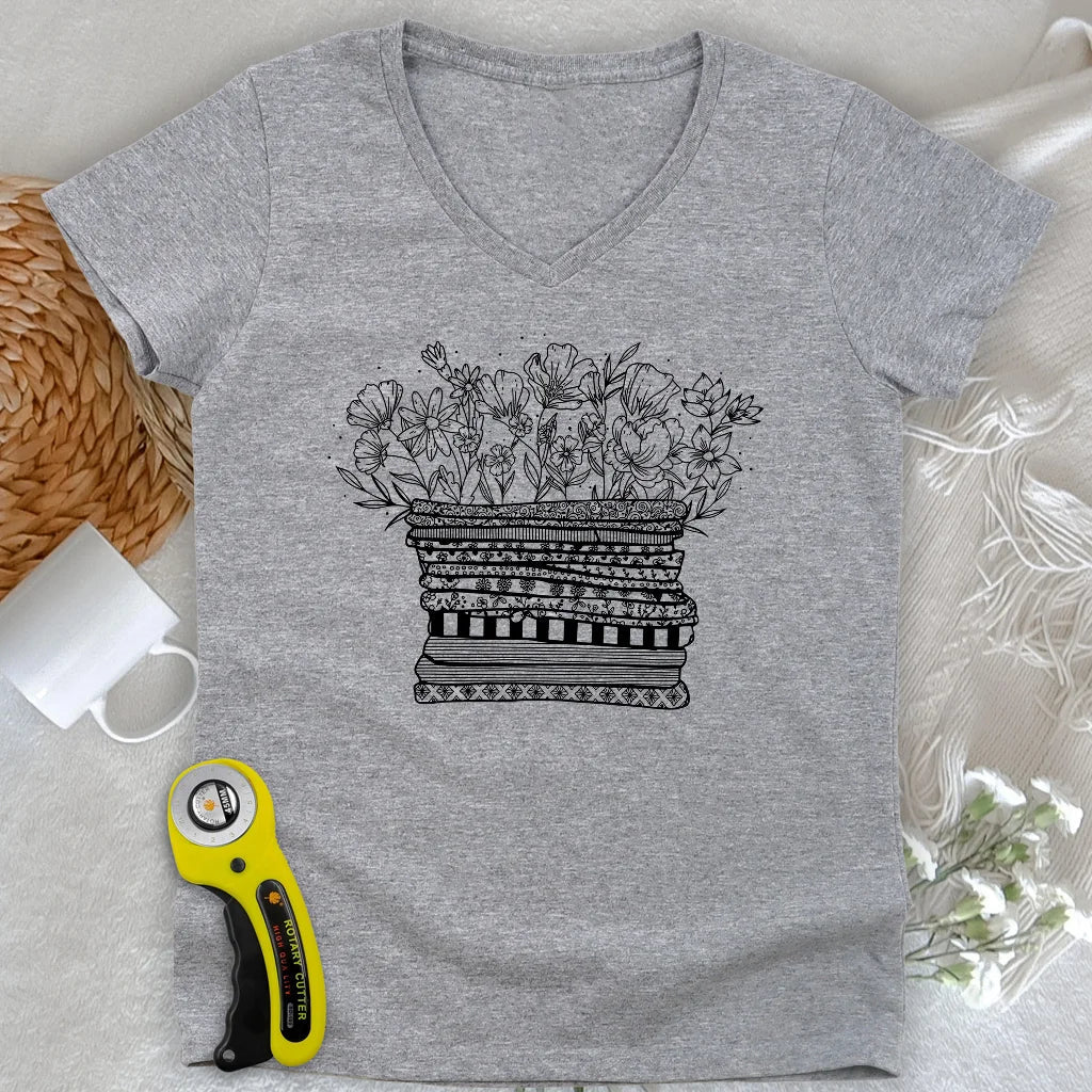 Dreammy Fabric Lady V-neck