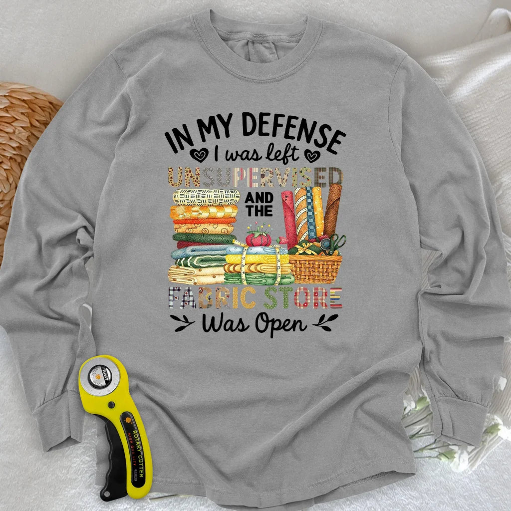 Fabric Mischief Long Sleeve T-shirt