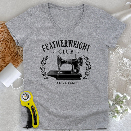 Featherweight Club Lady V-neck