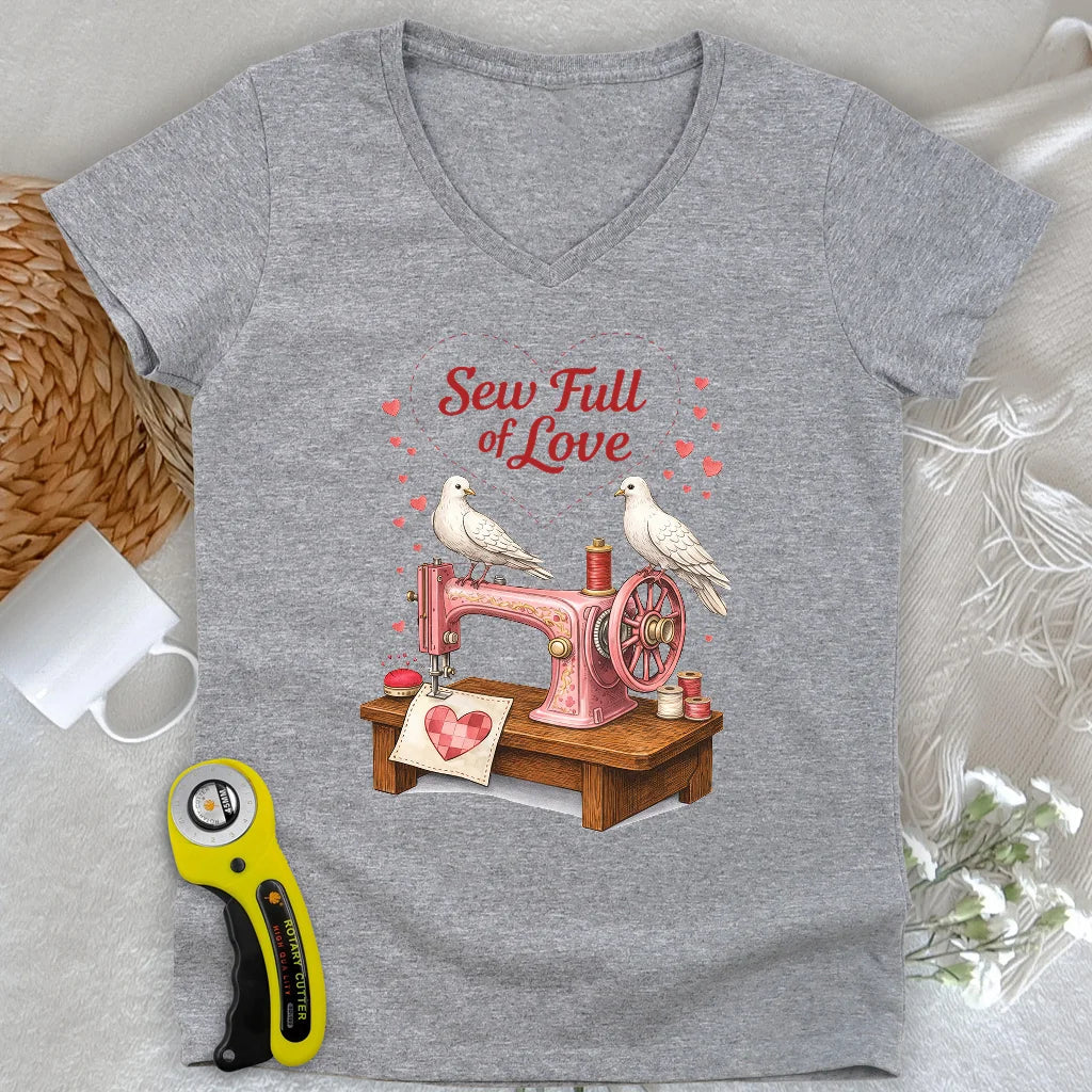 Full of Love Lady V-neck