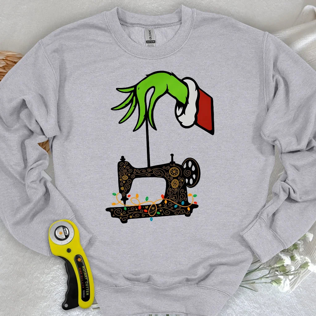 Grinch Stole Stitches Sweatshirt