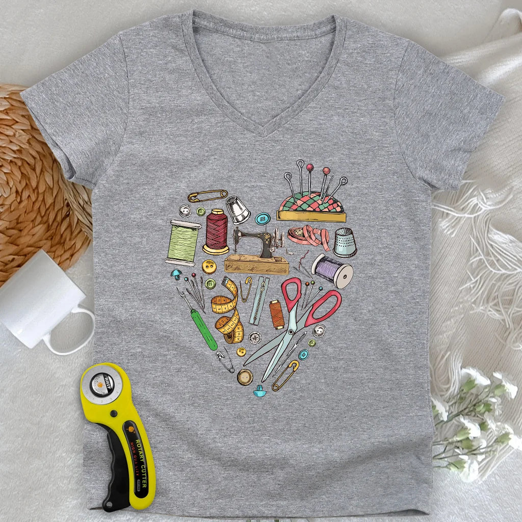 Guilty at heart Lady V-neck