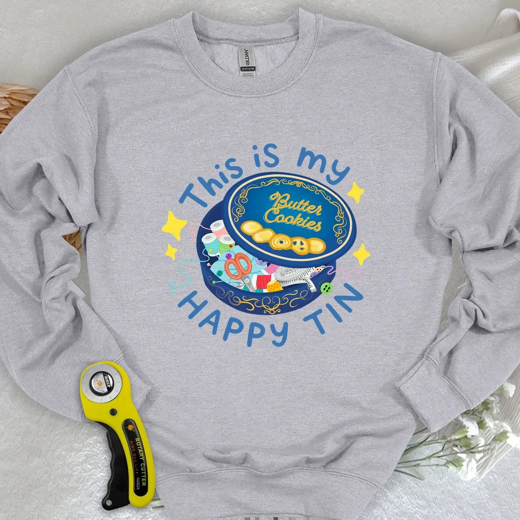 Happy Tin Sweatshirt