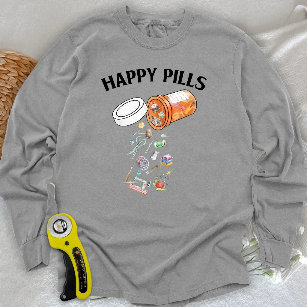 Happy pills Long Sleeve T-shirt