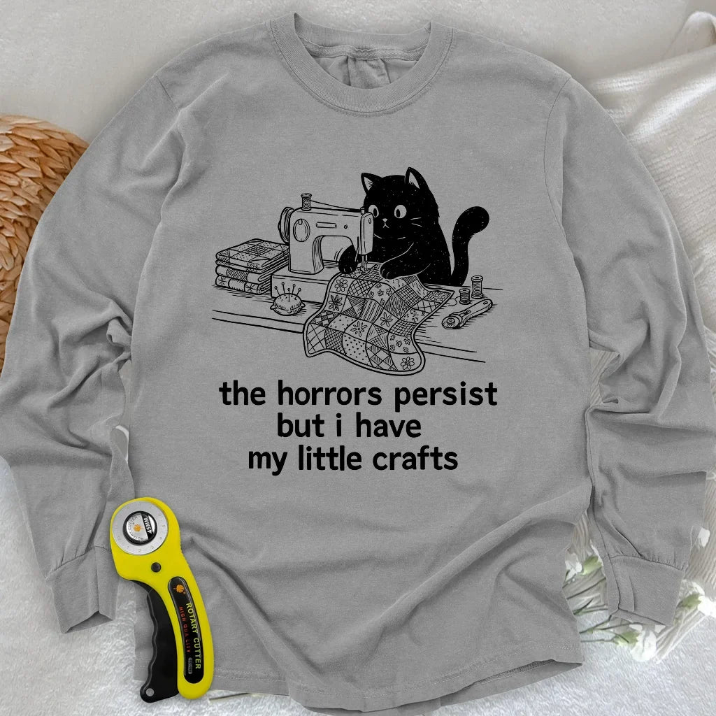 Little Crafts vs. The World Long Sleeve T-shirt