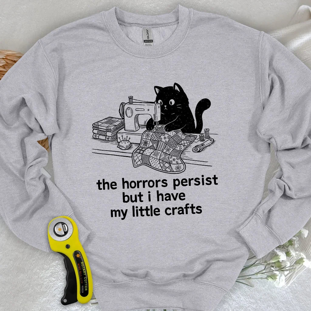 Little Crafts vs. The World Sweatshirt
