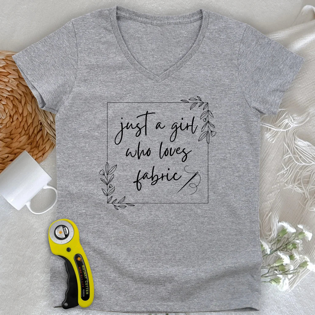 Love Fabric Lady V-neck
