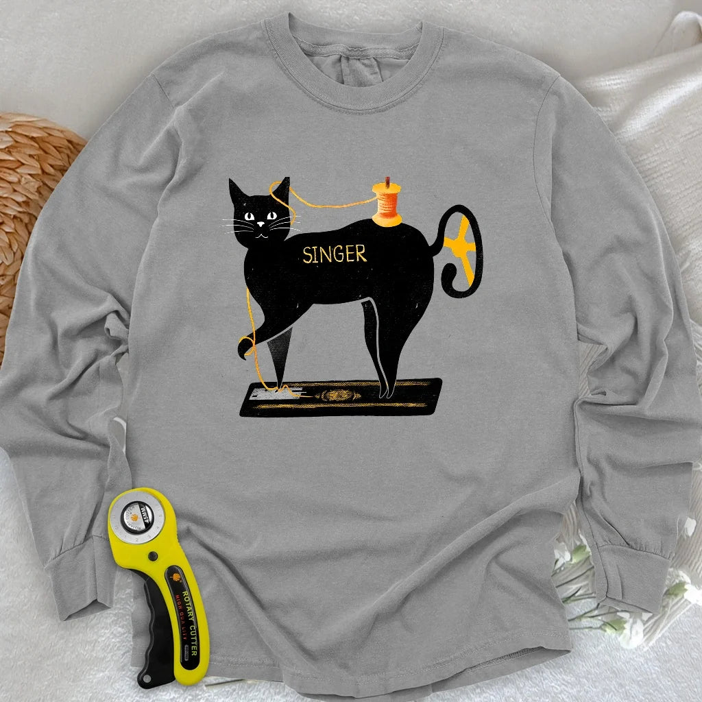 Mewing machine Long Sleeve T-shirt