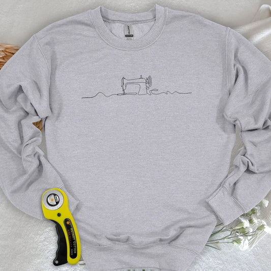 Minimalist Sewing Machine Sweatshirt