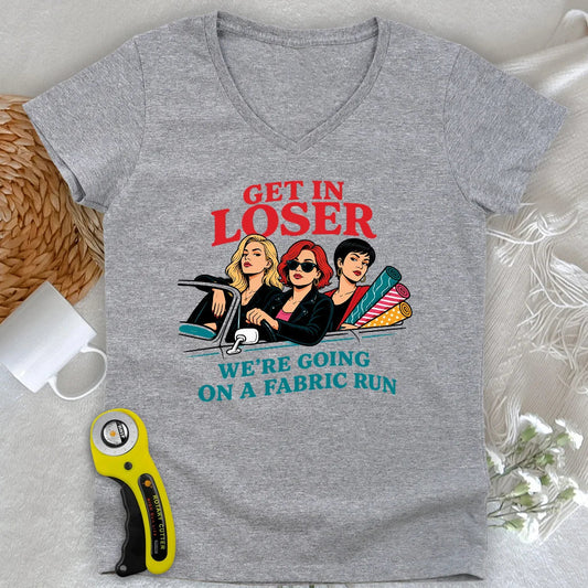 No Self Control Lady V-neck