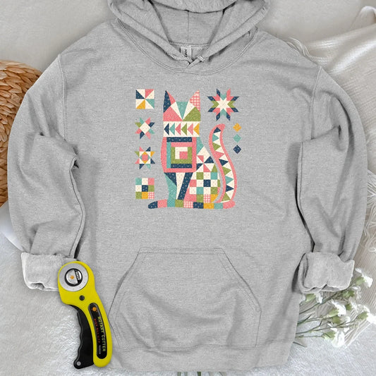 Patchwork Cat Hoodie