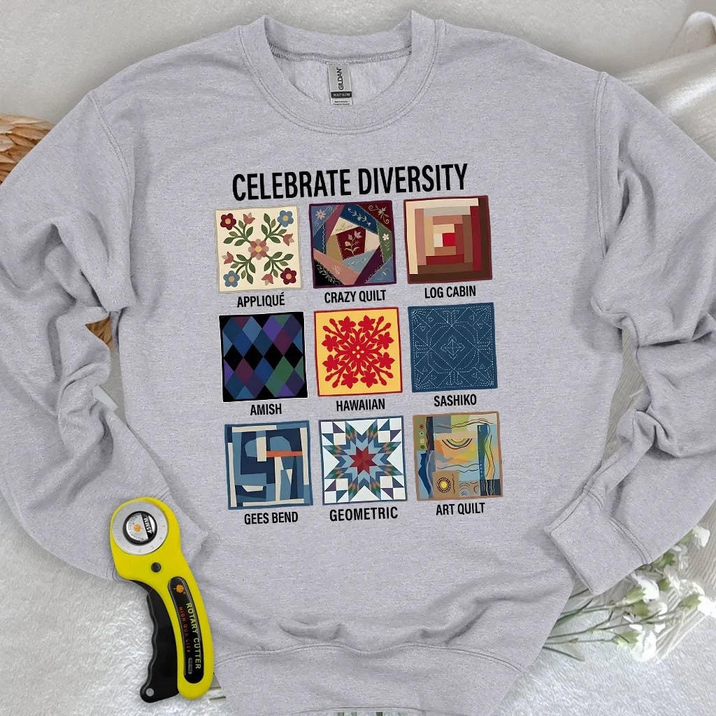 Patchwork Diversity Sweatshirt