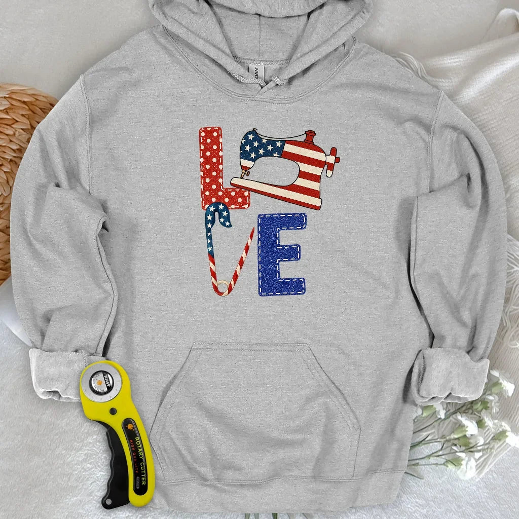 Patriotic Sewist Hoodie
