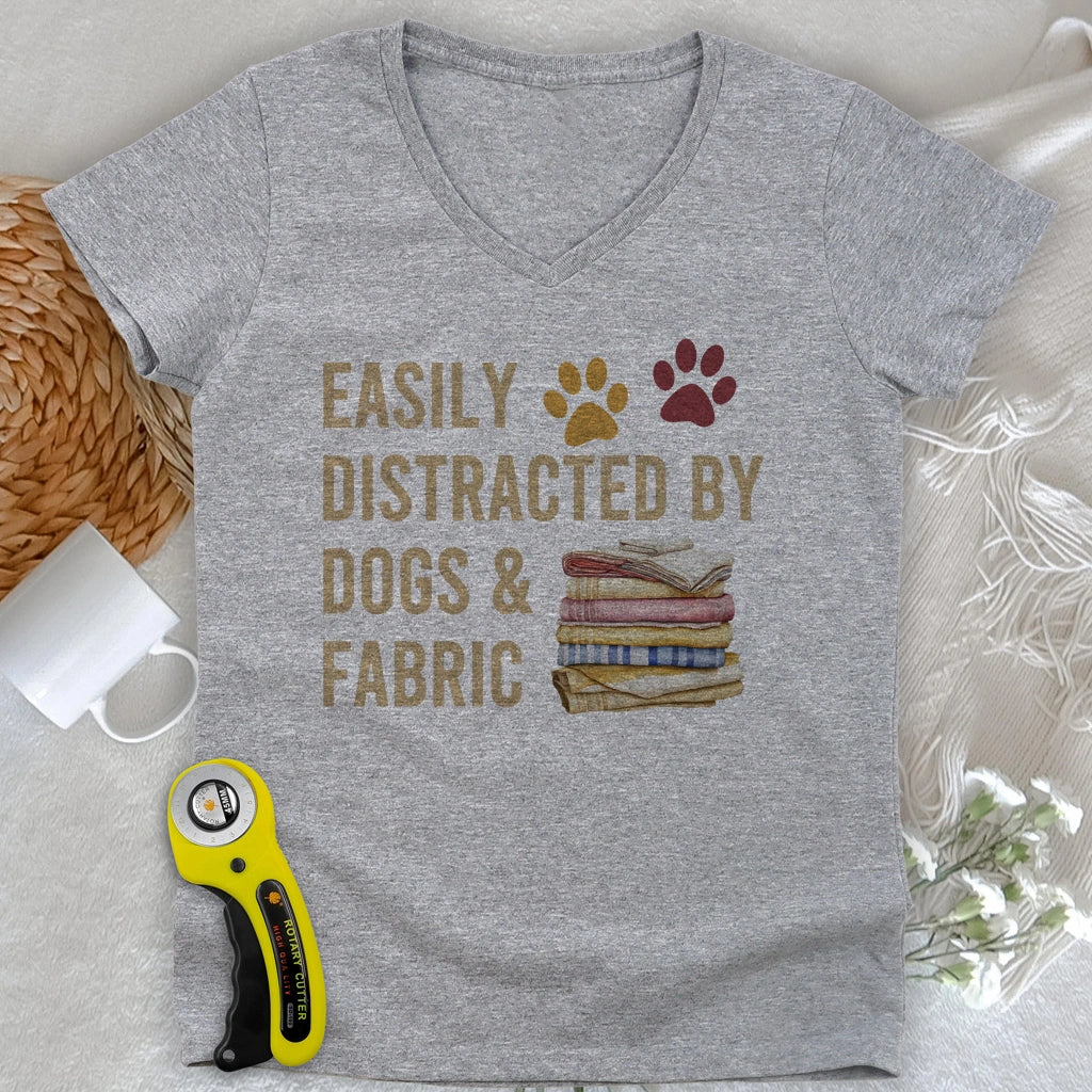Paws & Patterns Lady V-neck
