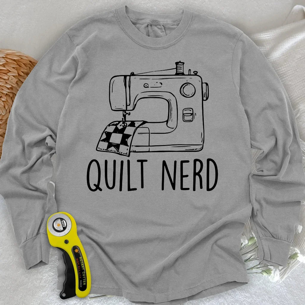 Quilt Nerd Long Sleeve T-shirt