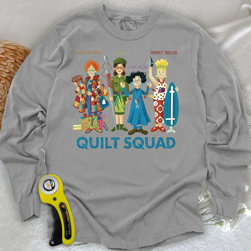 Quilt Squad Long Sleeve T-shirt