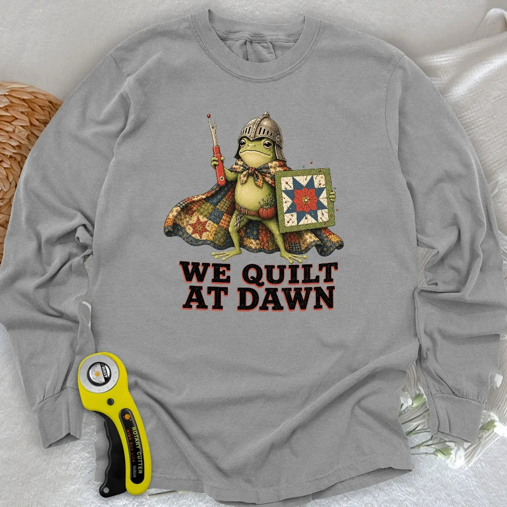 Quilt at Dawn Long Sleeve T-shirt
