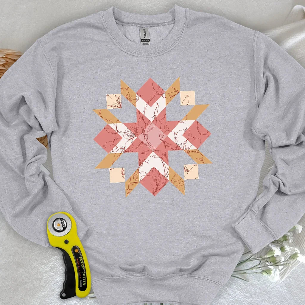 Quilted Botanica Sweatshirt