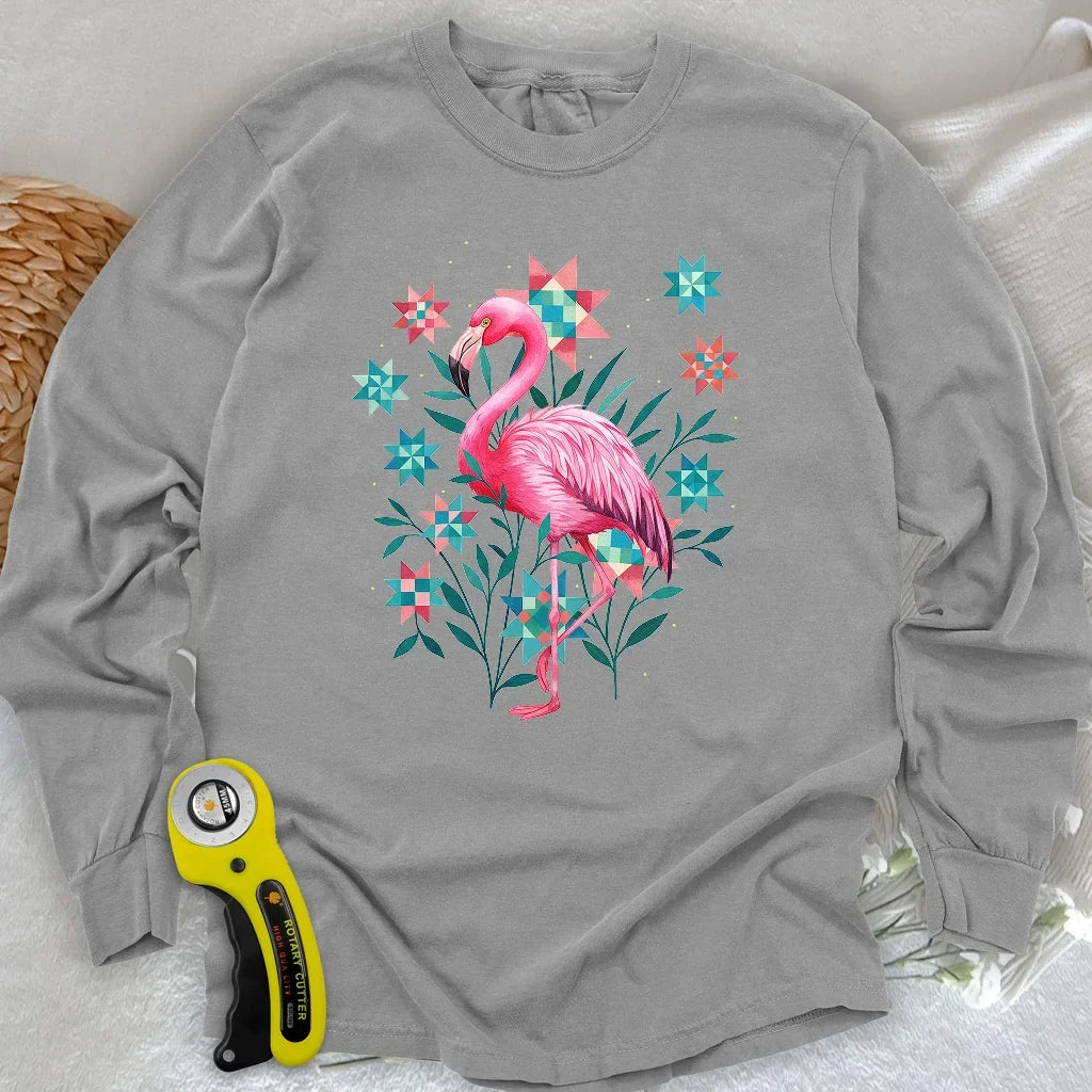 Quilted Garden Long Sleeve T-shirt