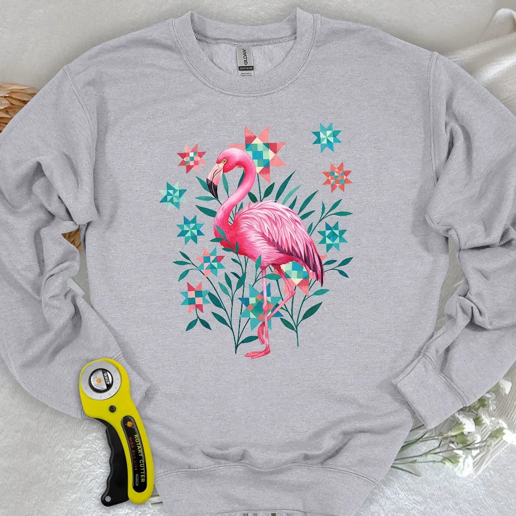 Quilted Garden Sweatshirt
