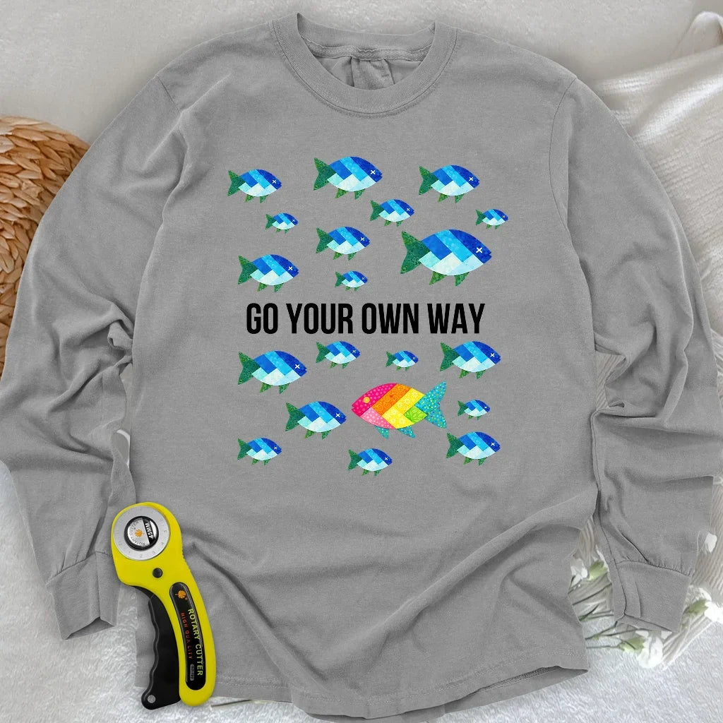 Quilter Individuality Long Sleeve T-shirt