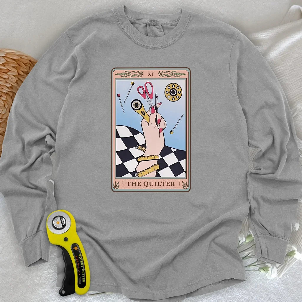 Quilter Tarot Long Sleeve T-shirt