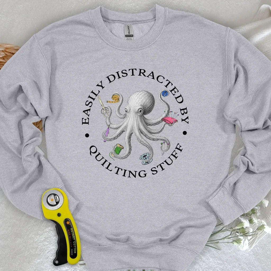 Quiltin Stuff Sweatshirt