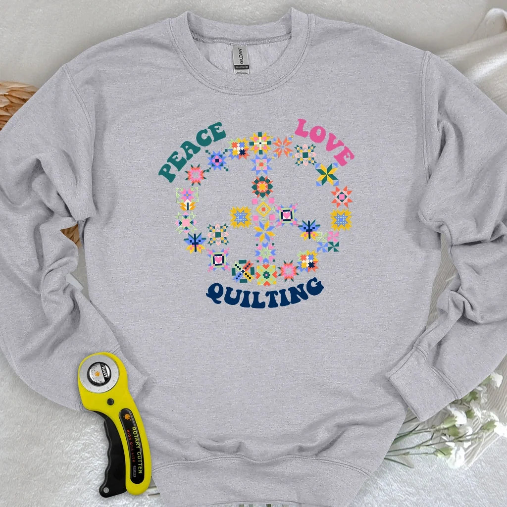 Quilting Brings Peace Sweatshirt