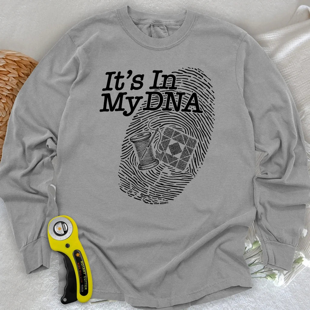 Quilting DNA Long Sleeve T-shirt