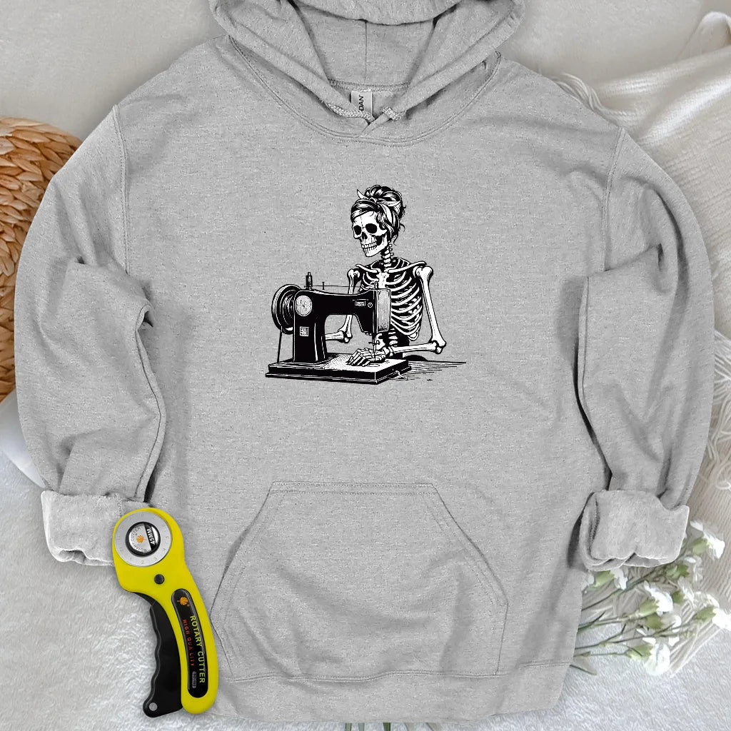 Quilting Skeleton Hoodie