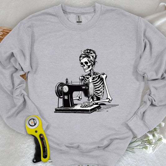 Quilting Skeleton Sweatshirt