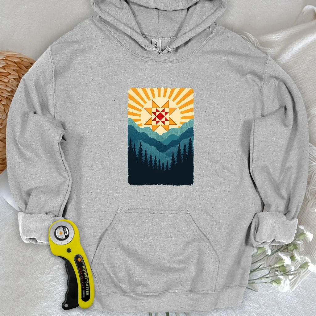 Quilting Sun Hoodie
