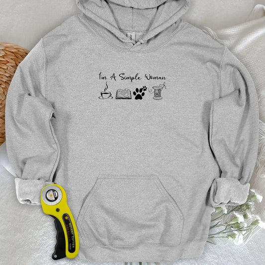 Quilting Woman Hoodie