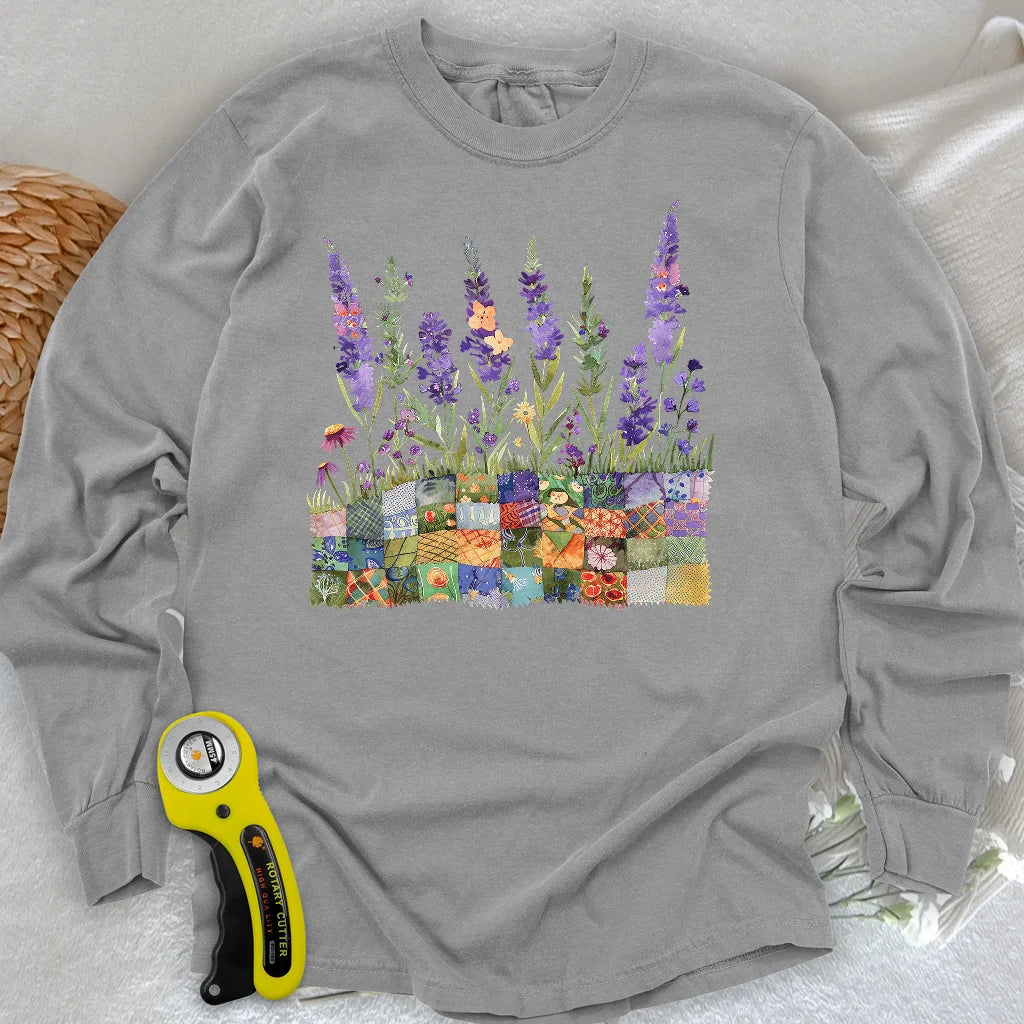 Quilting field Long Sleeve T-shirt