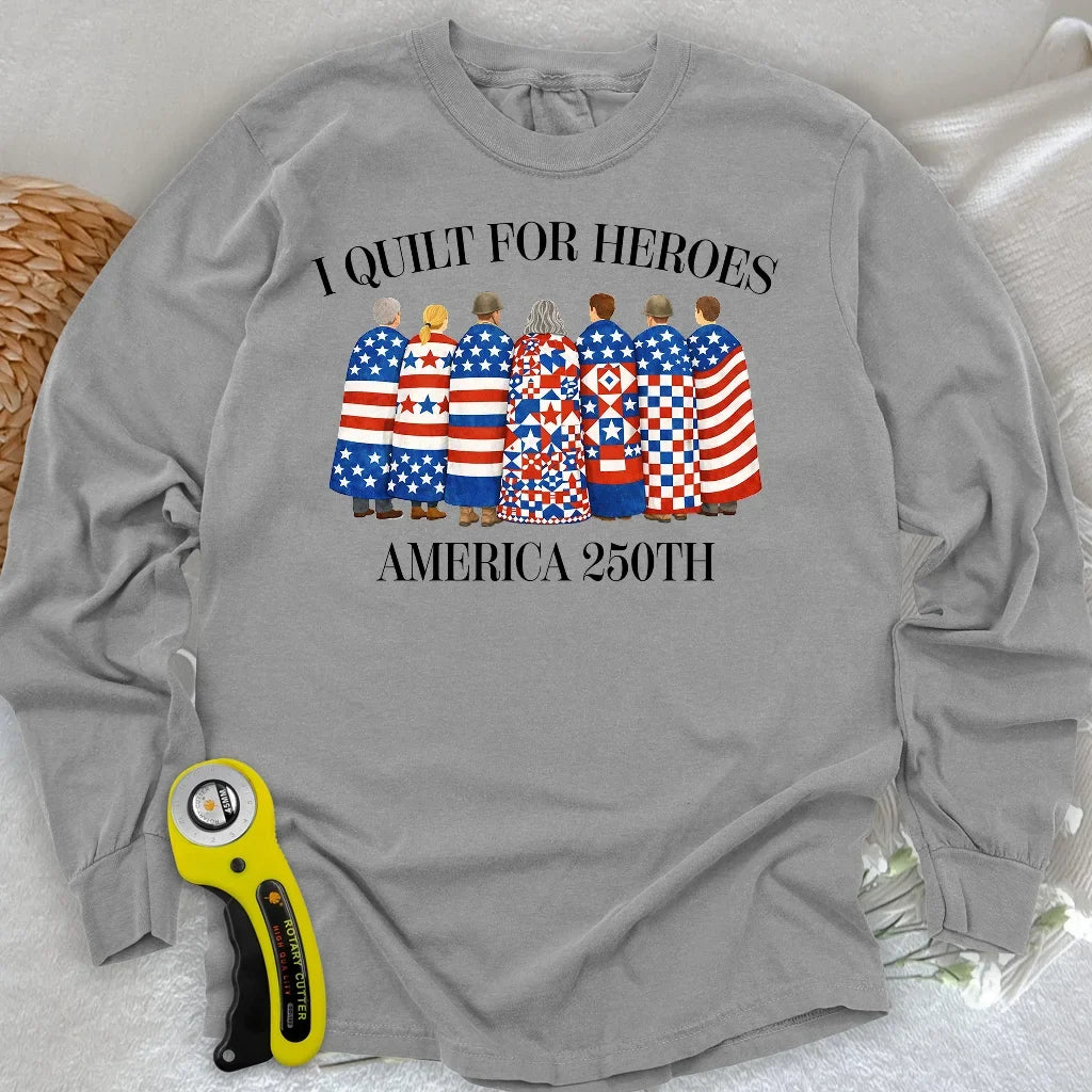 Quilts of Honor Long Sleeve T-shirt
