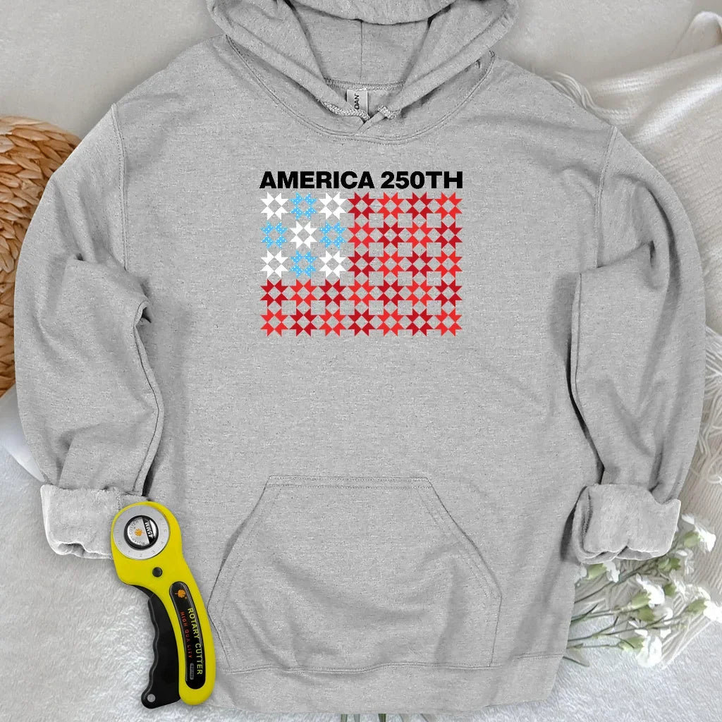 Quilted Tribute Hoodie