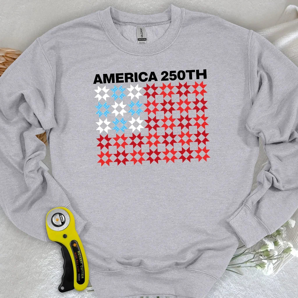 Quilted Tribute Sweatshirt