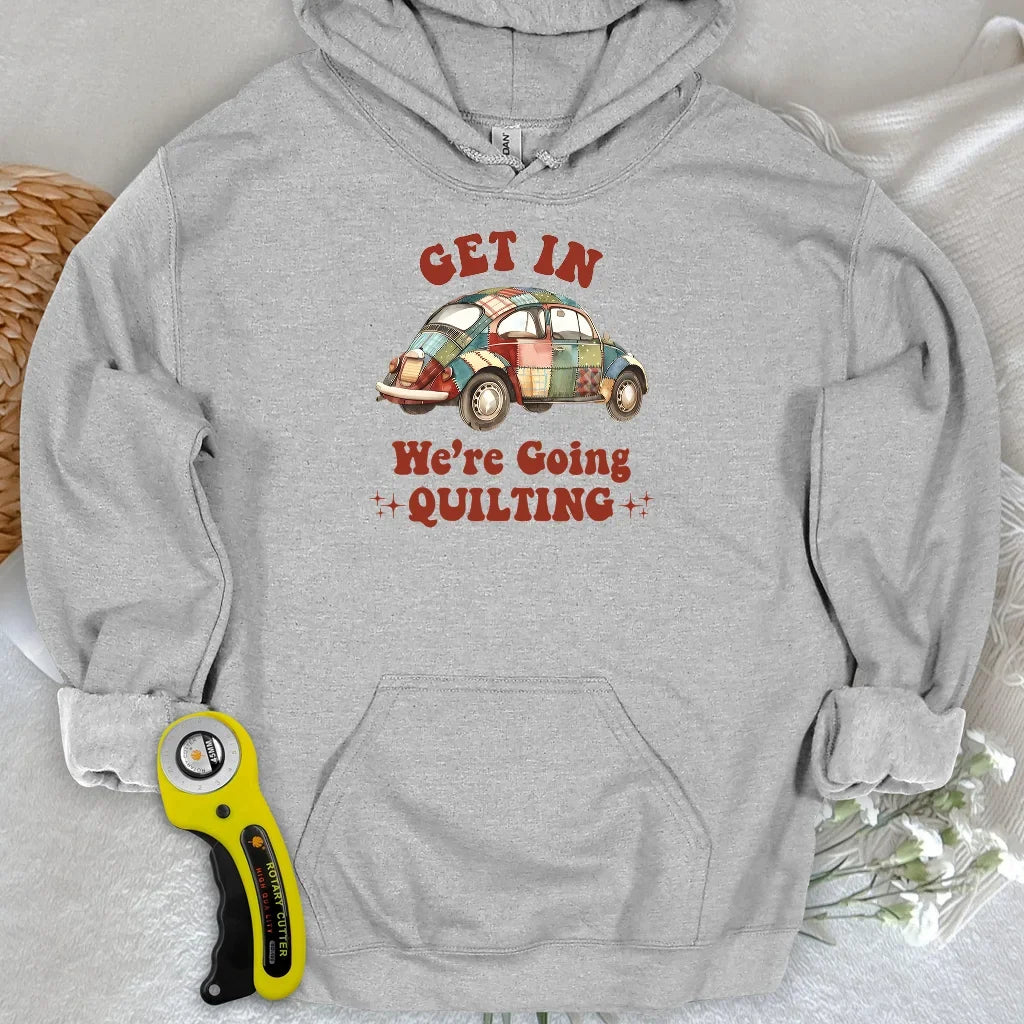 Quilty Road Trip Bug Hoodie