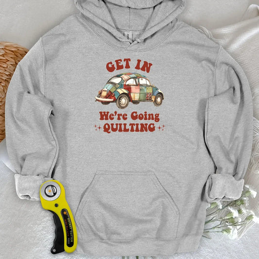 Quilty Road Trip Bug Hoodie