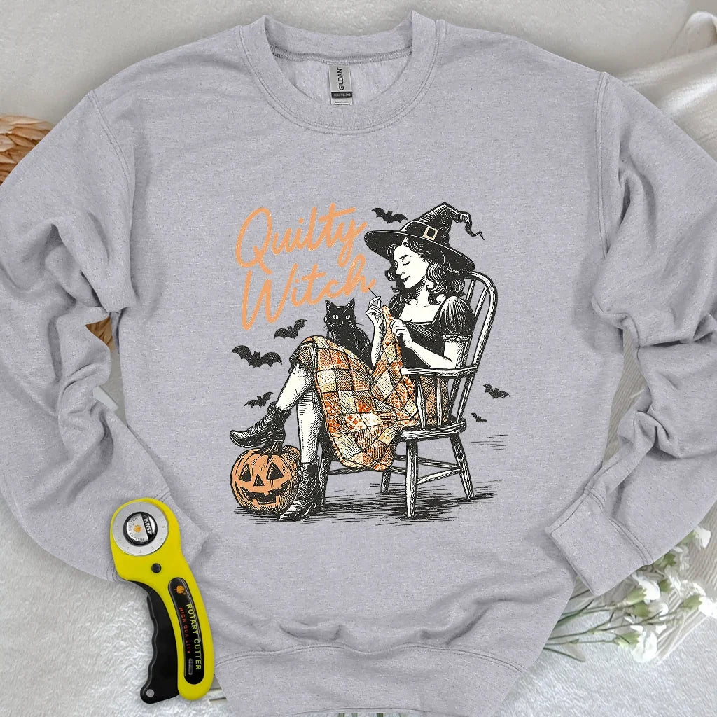 Quilty Witch Sweatshirt