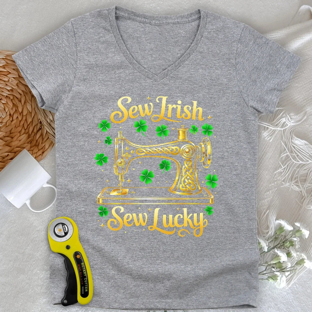 Sew Lucky Lady V-neck