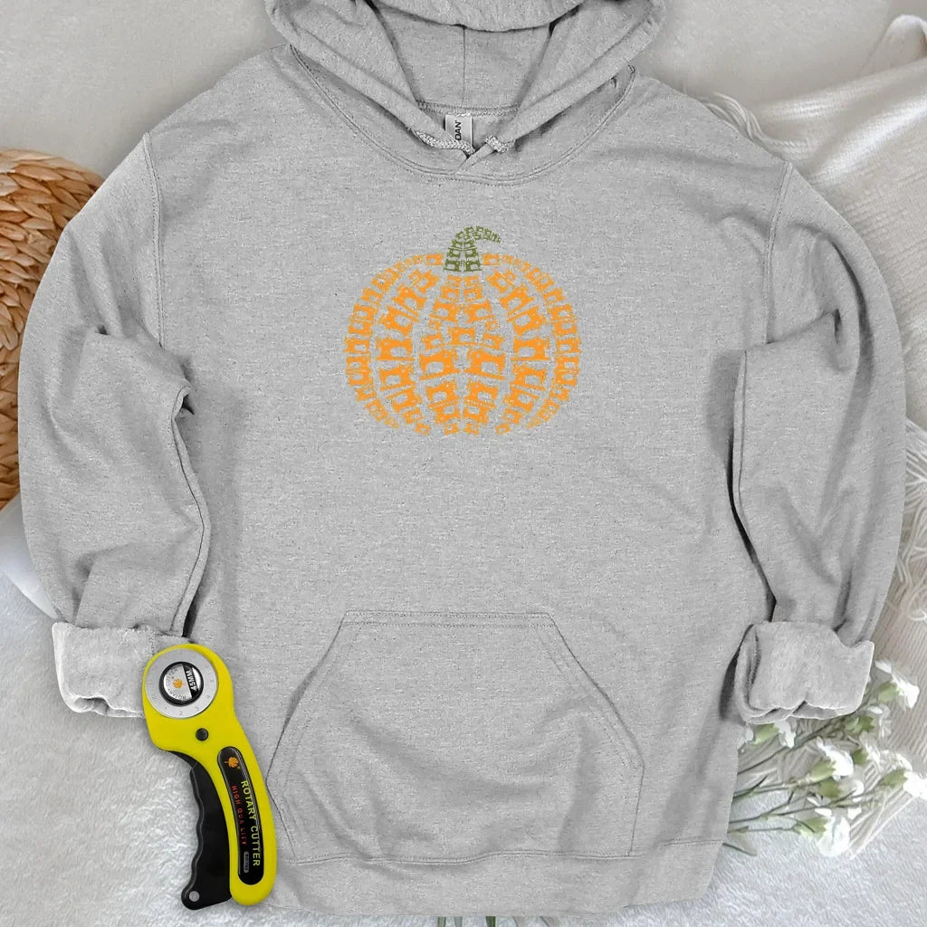 Sewing Machine Pumpkin Hoodie
