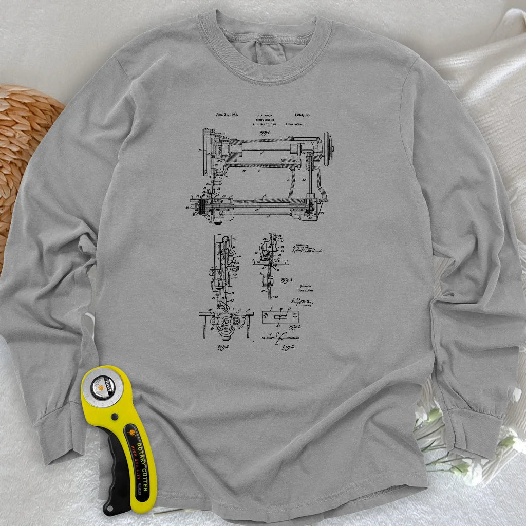Sewing Pattern Long Sleeve T-shirt