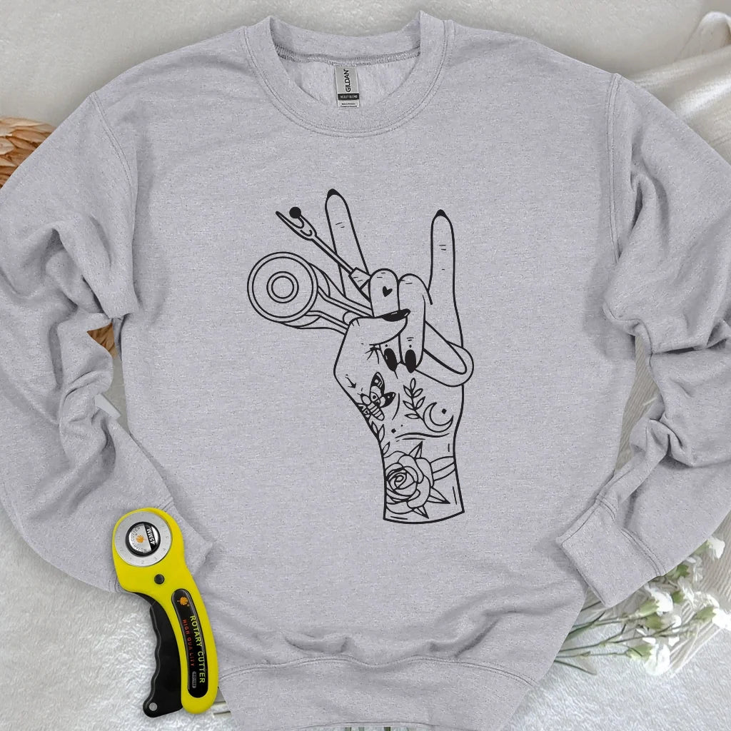 Sewing Rock Sweatshirt