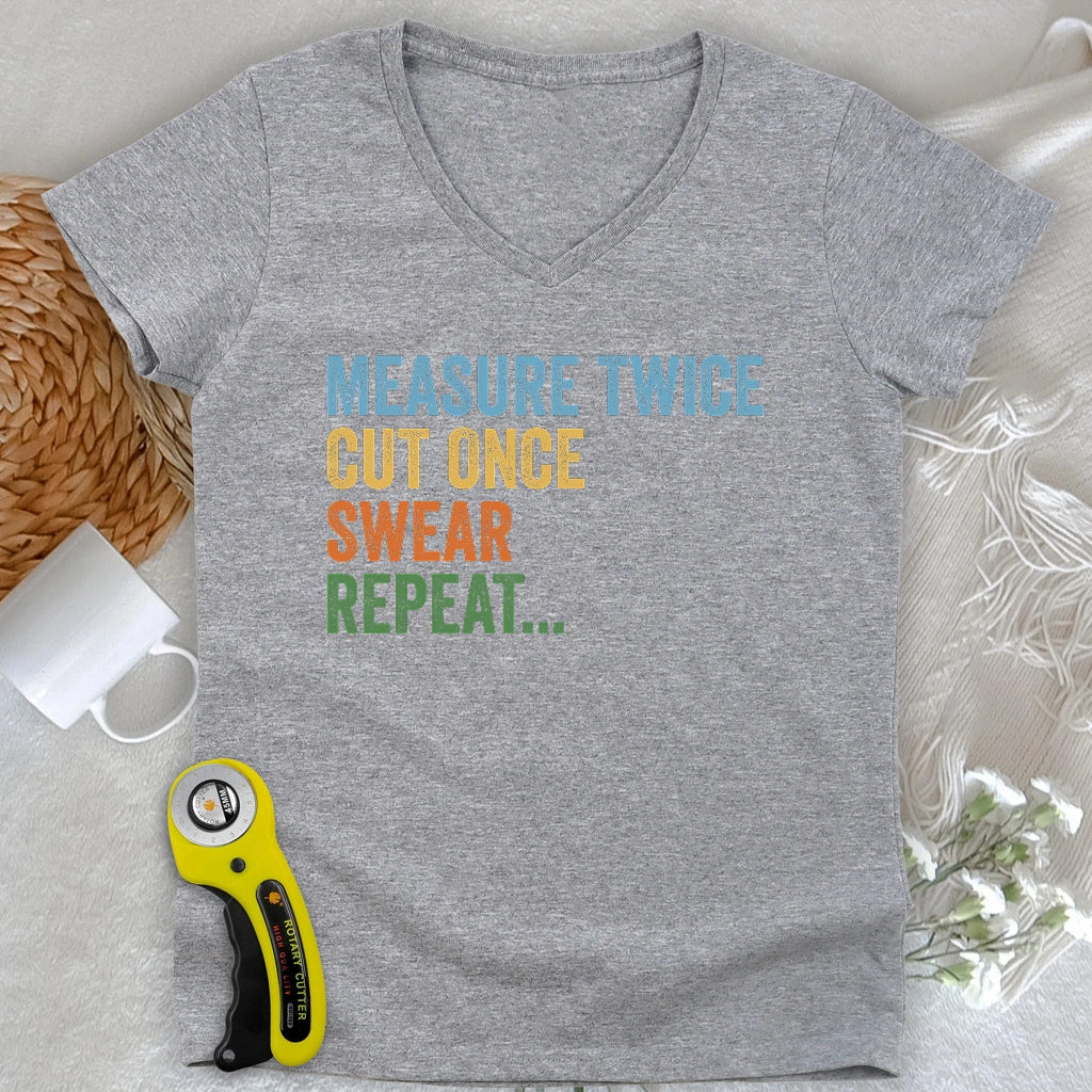 Sewing Troubles Lady V-neck